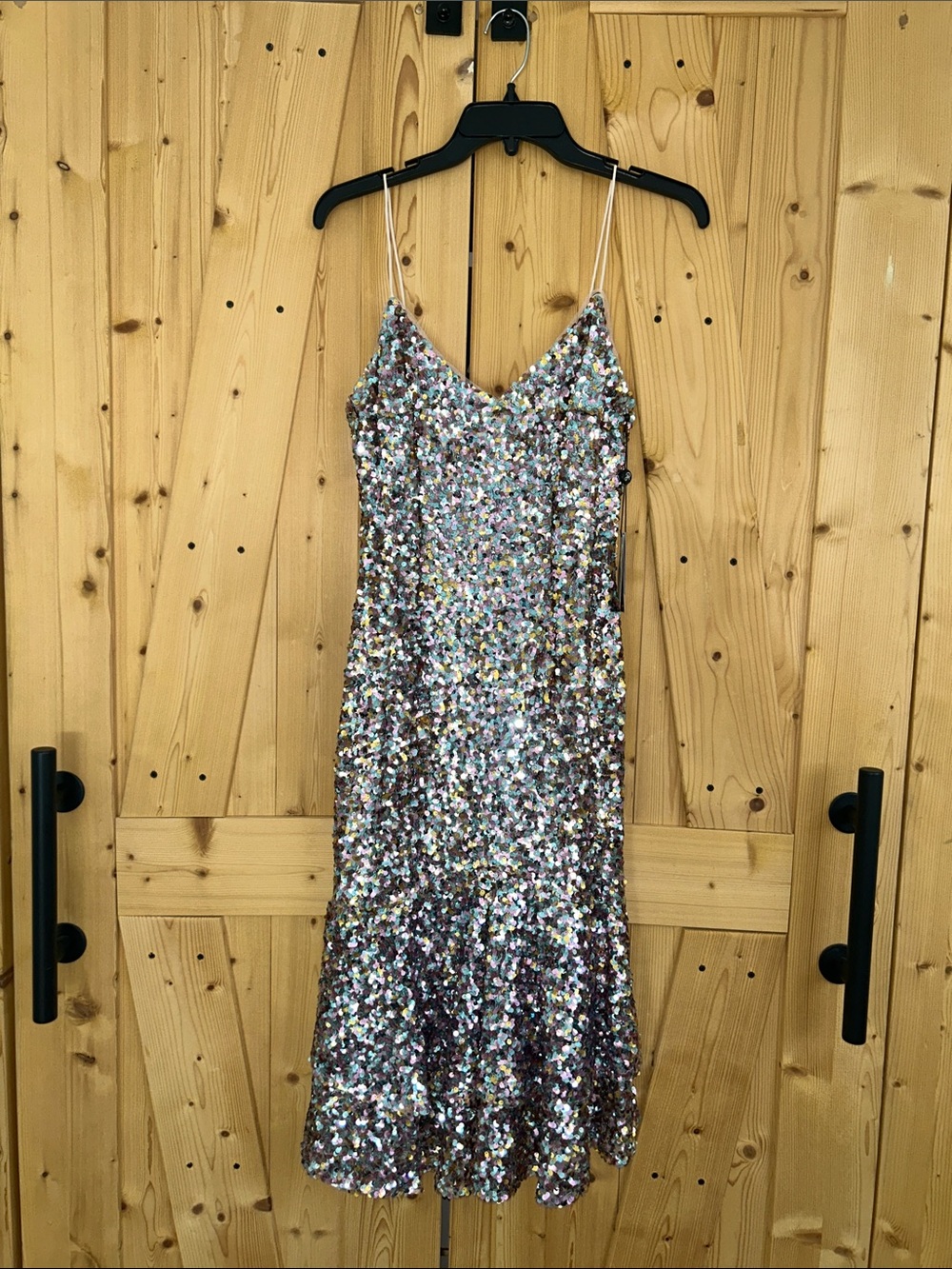 Adrianna Papell Size 6P Pink Multi Dress